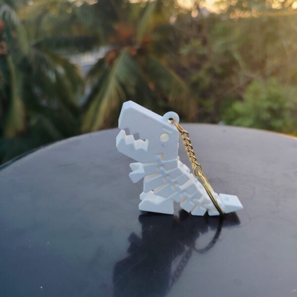 Flexi Dino Keychain