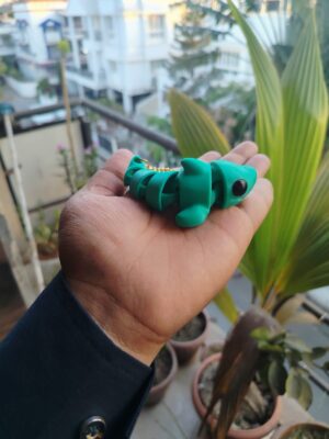 Flexi Shark Keychain