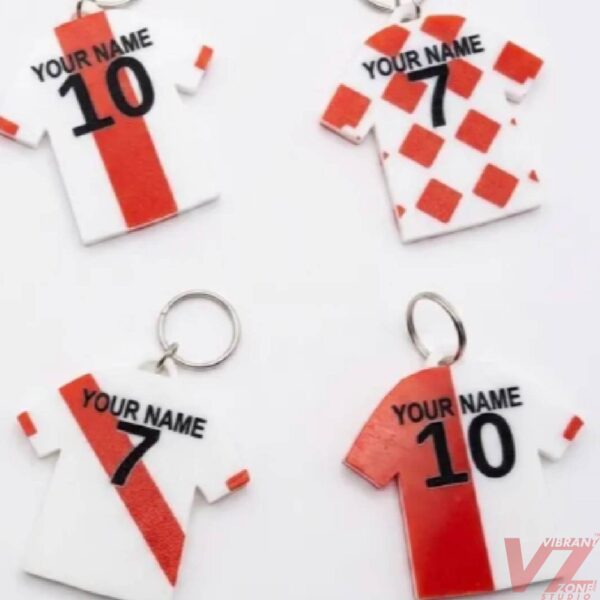 JerseyKey – Custom T-Shirt Keychain