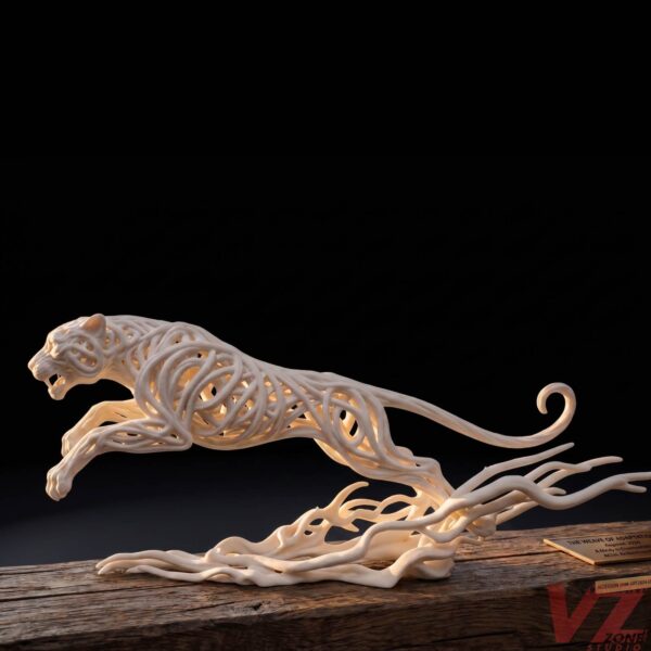 FluxPanther Art Sculpture