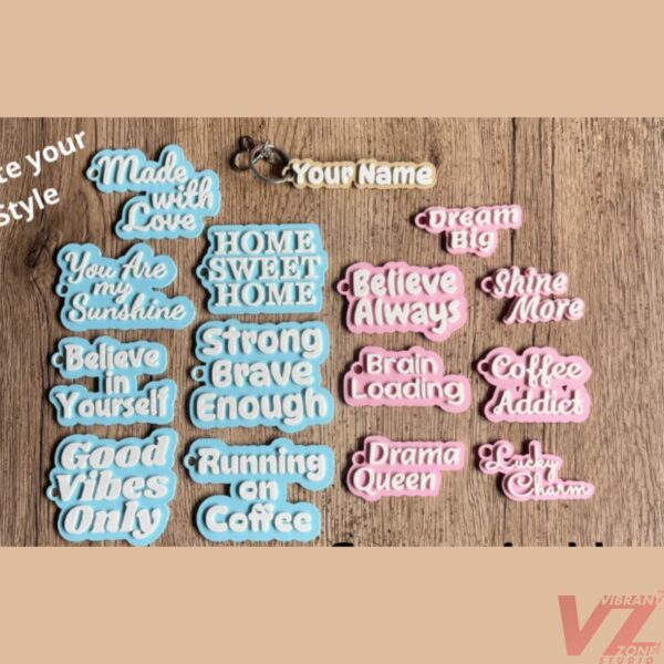 VibeKey – Aesthetic Quote Keychains
